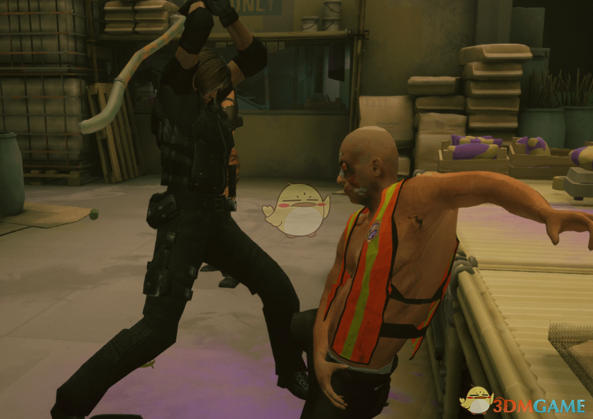 《师父》扮演生化危机2里昂MOD