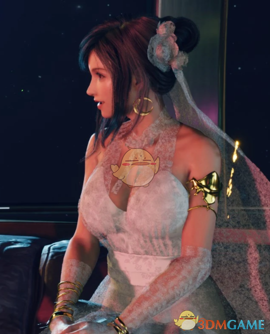 《最终幻想7：重生》蒂法的白色花嫁婚纱MOD