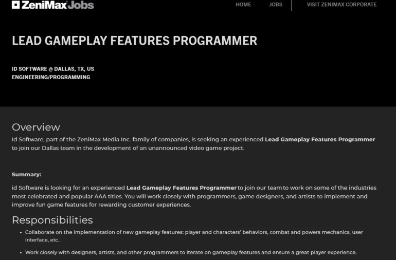 《毁灭战士：黑暗时代》工作室新作或开发中 含新玩法