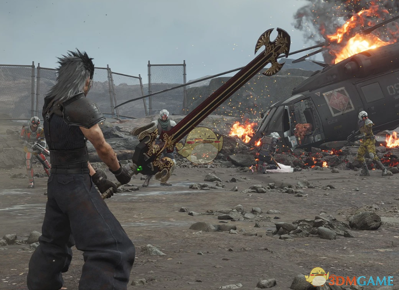 《最终幻想7：重生》克劳德的塞菲拉之剑MOD