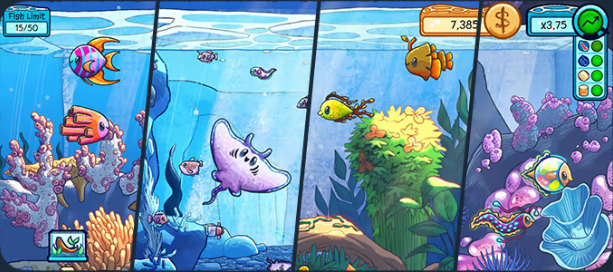 《My Cozy Aquarium》demo