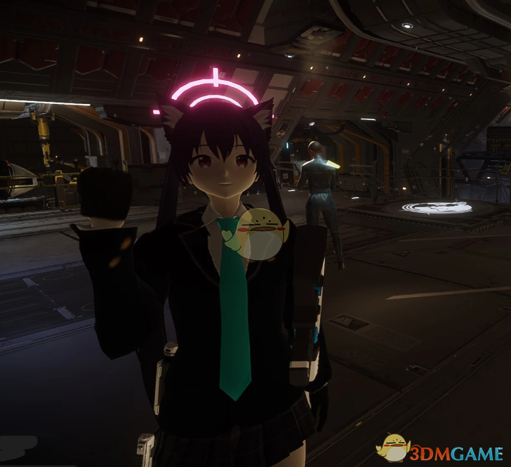 《绝地潜兵2》蔚蓝档案黑见芹香外观MOD