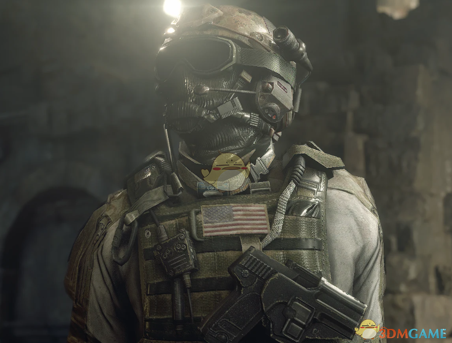 《生化危机4：重制版》使命召唤寒霜替换里昂MOD