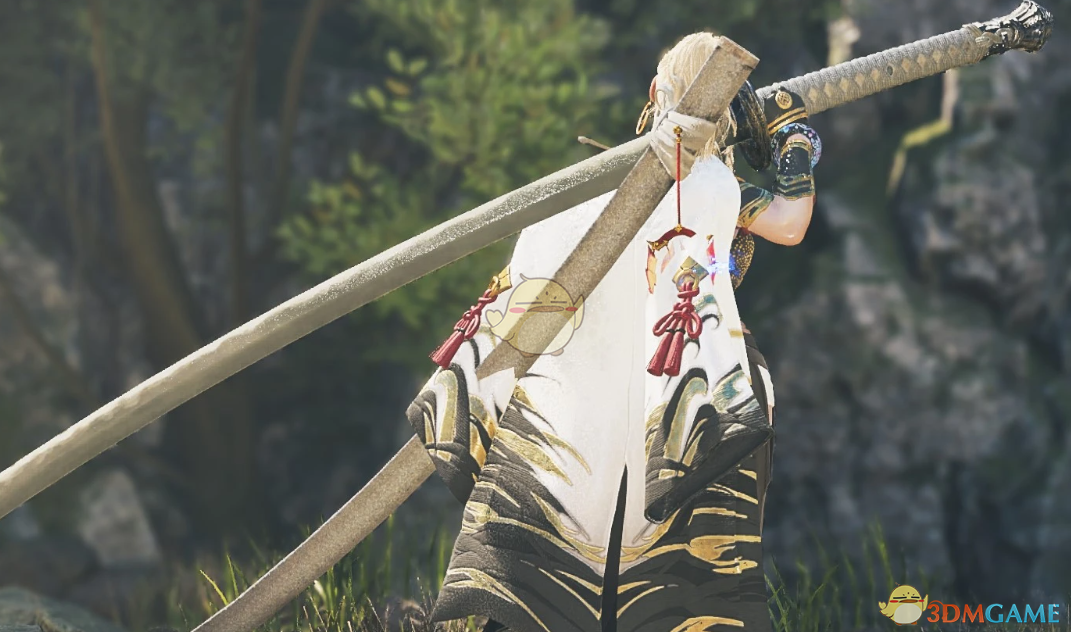 《怪物猎人：荒野》艾尔登法环名刀月隐MOD