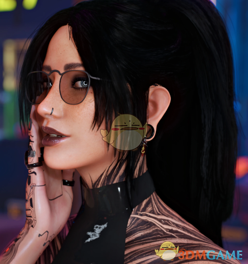 《赛博朋克2077》灵蛇耳环MOD