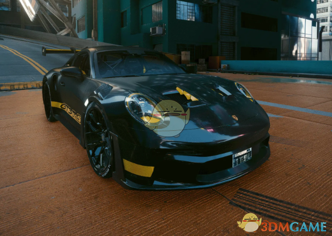 《赛博朋克2077》保时捷 911 GT3 RS跑车MOD