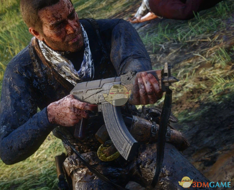 《荒野大镖客2》德拉科AK突击步枪MOD