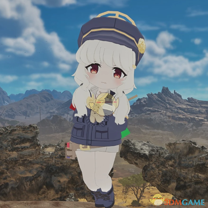 《怪物猎人：荒野》蔚蓝档案内海青叶外观MOD