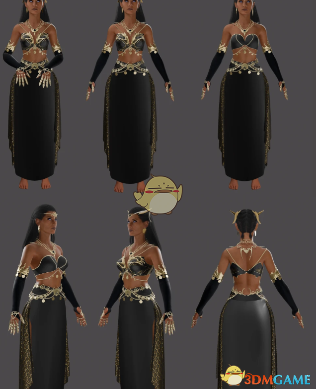 《博德之门3》夜舞者裙装MOD