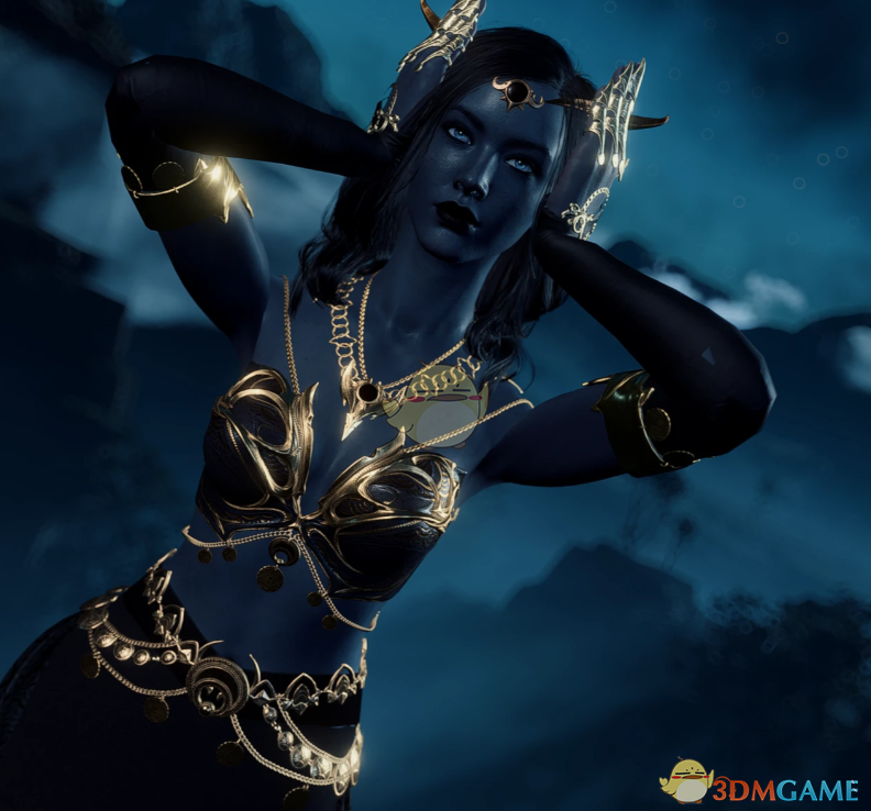 《博德之门3》夜舞者裙装MOD