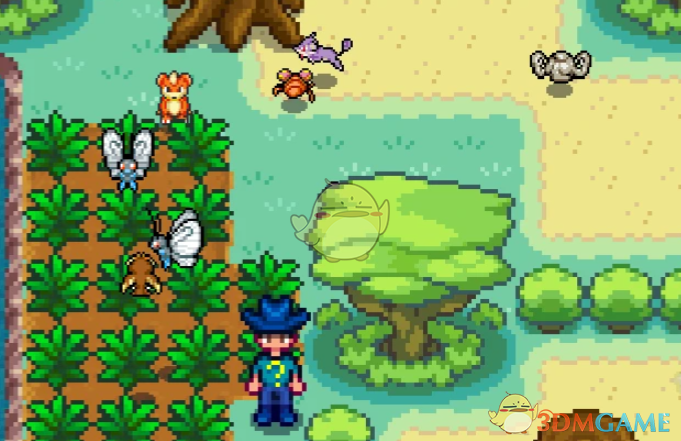 《星露谷物语》可捕捉的精灵宝可梦MOD