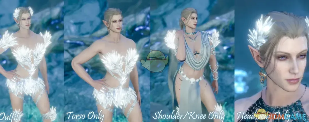 《博德之门3》冰霜少女服装MOD