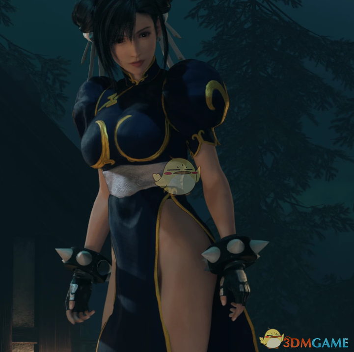 《最终幻想7：重生》蒂法的街头霸王春丽服装MOD