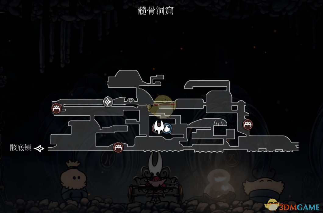 《空洞骑士：丝之歌》地图传送MOD