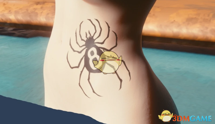 《赛博朋克2077》全职猎人小滴纹身MOD