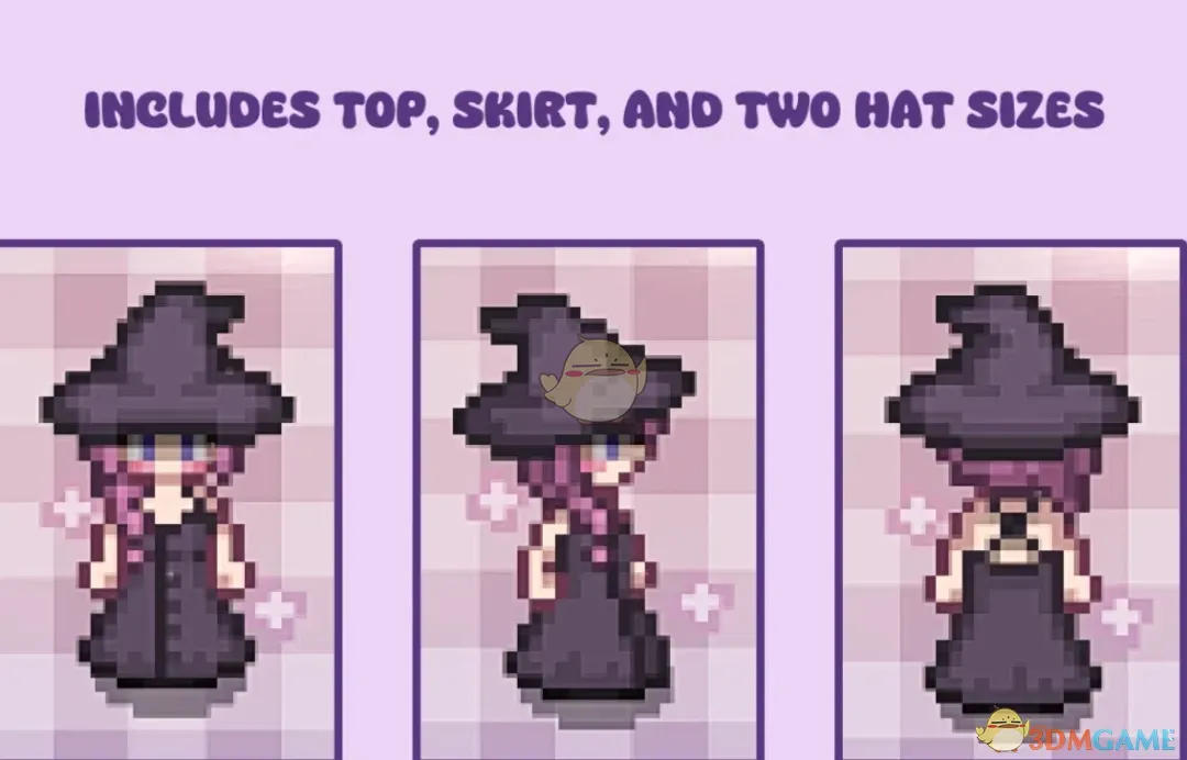 《星露谷物语》夏季女巫裙装MOD