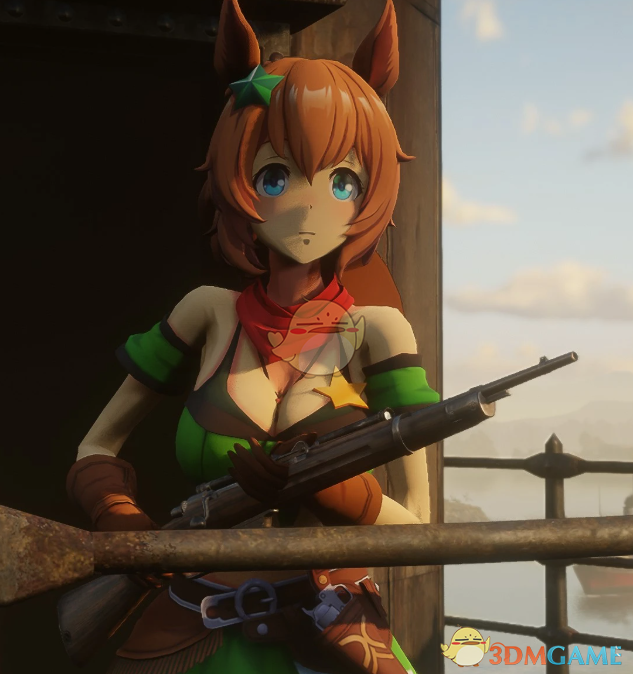 《荒野大镖客2》赛马娘大树快车MOD