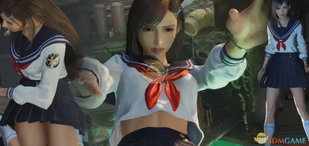《最终幻想7：重生》蒂法的日式高中JK制服MOD