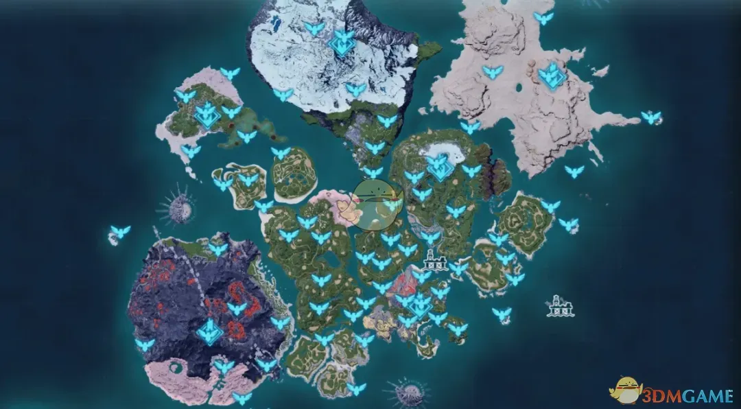 《幻兽帕鲁》地图和快速旅行解锁器MOD