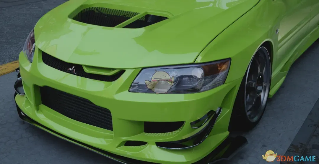 《赛博朋克2077》三菱Lancer Evolution IX赛车MOD