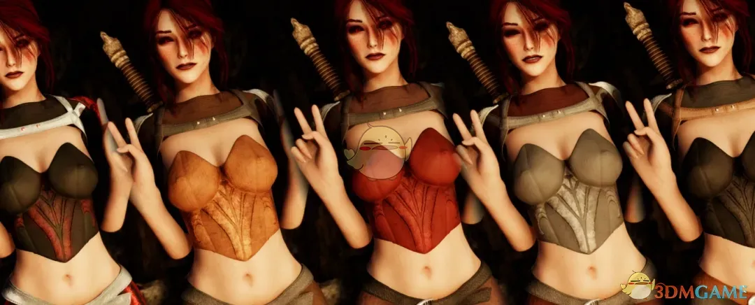 《上古卷轴5：天际重制版》卡塔琳娜轻甲MOD