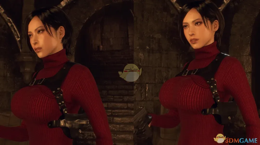 《生化危机4：重制版》艾达更加丰满的体型MOD