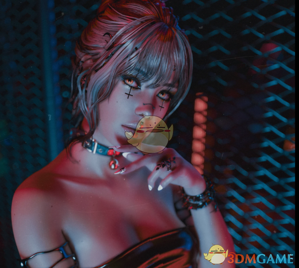 《赛博朋克2077》舒适发髻刘海MOD