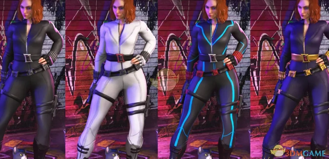 《街头霸王6》嘉米的漫威黑寡妇作战服MOD