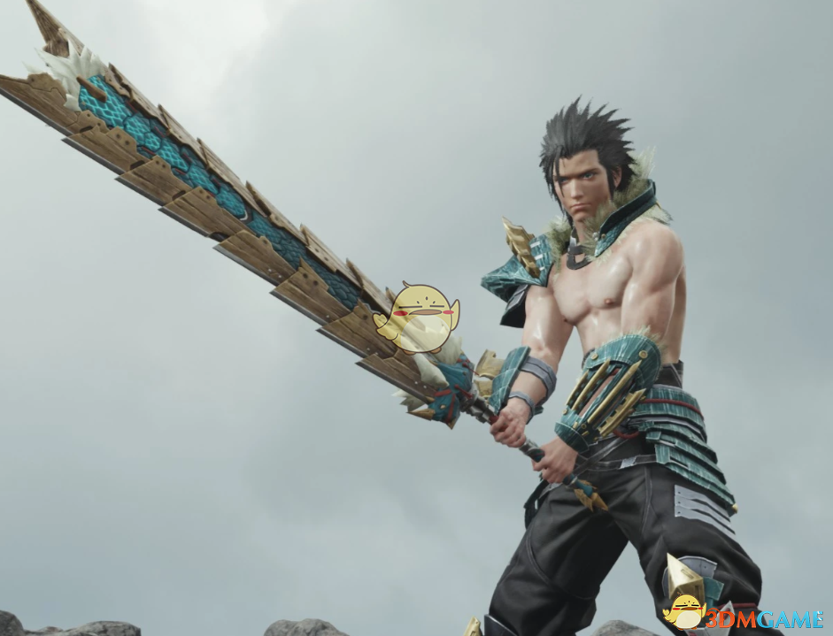 《最终幻想7：重生》扎克的怪物猎人崛起雷狼龙套装MOD