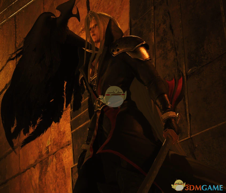 《最终幻想7：重生》萨菲罗斯的王国之心服装MOD