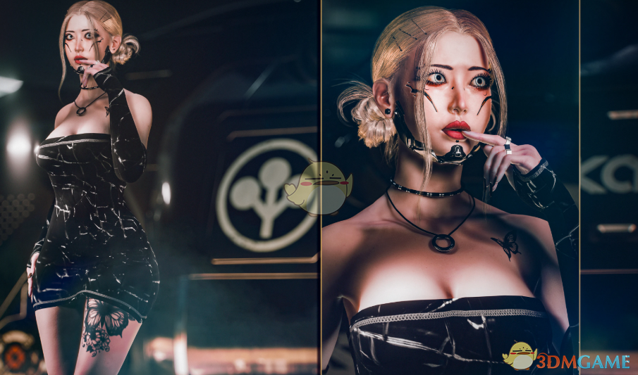 《赛博朋克2077》精致无肩带连衣裙MOD