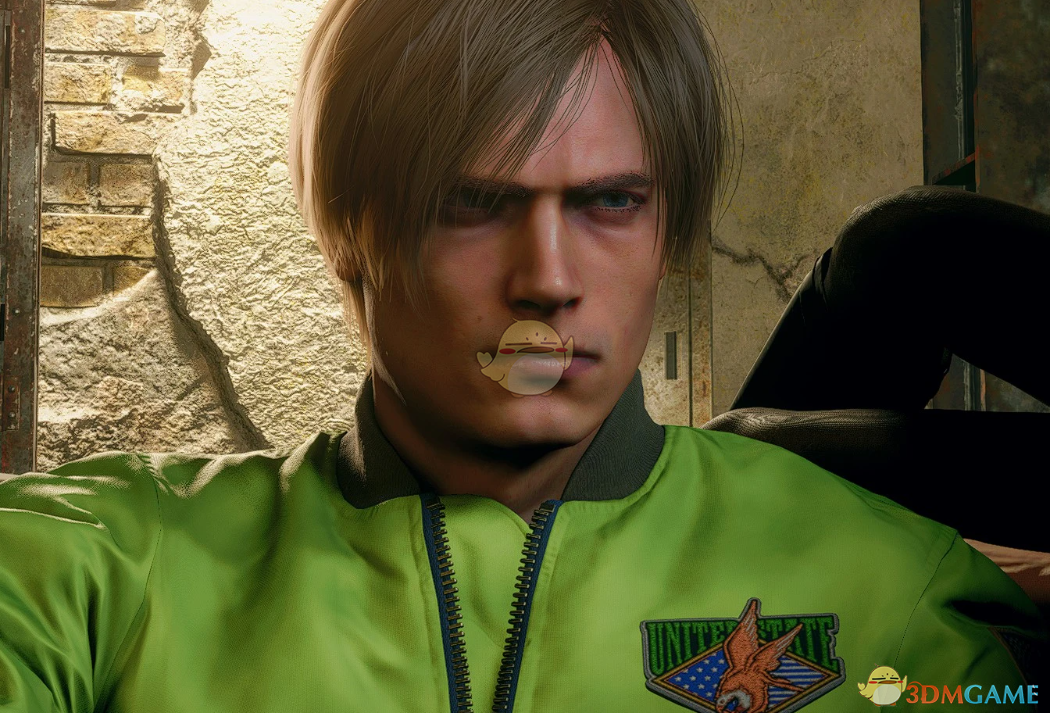 《生化危机4：重制版》里昂的绿色休闲夹克MOD