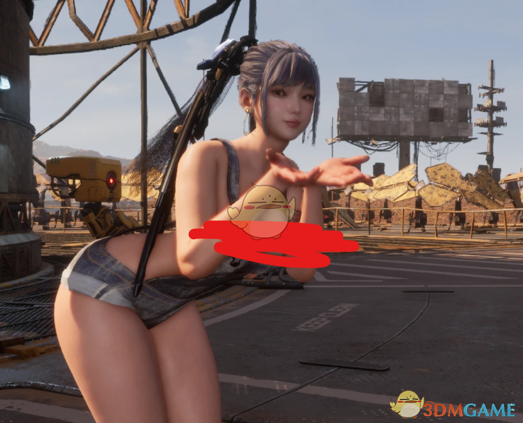 《剑星》伊芙的性感牛仔连衣裙MOD