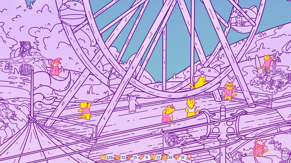 《游乐园里满是猫》免安装汉化版