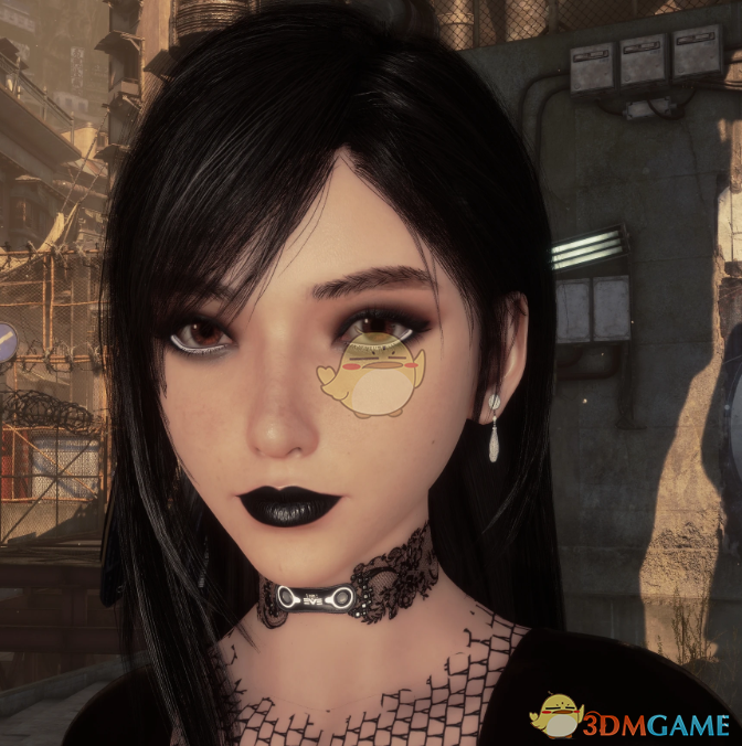 《剑星》伊芙的哥特风格妆容MOD