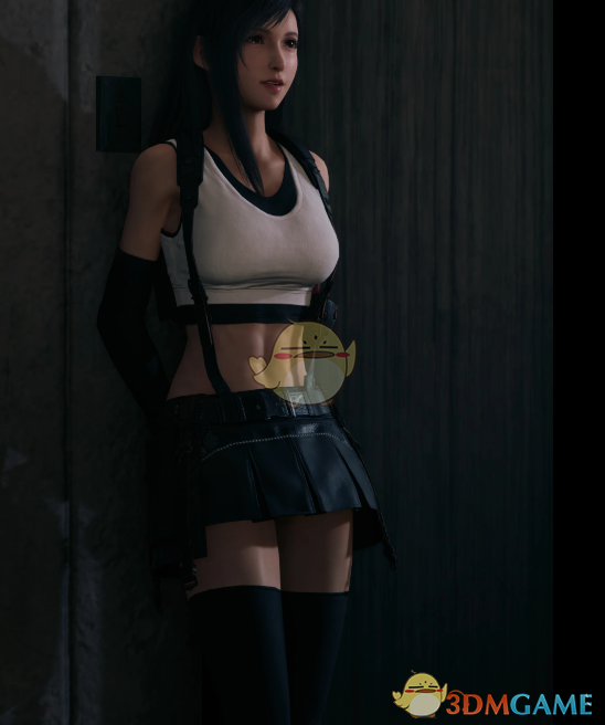 《最终幻想7：重制版》蒂法的性感马甲线MOD