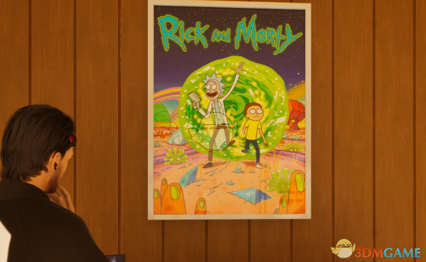 《InZOI》瑞克和莫蒂画框MOD