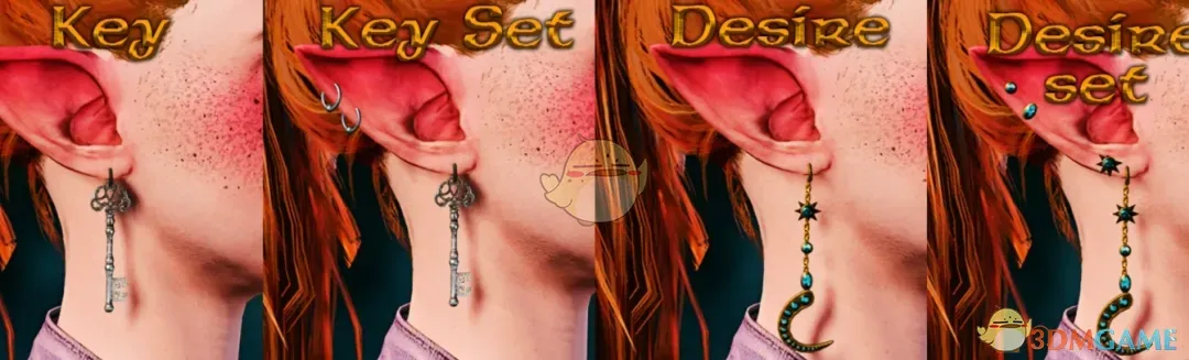 《博德之门3》精灵耳环MOD