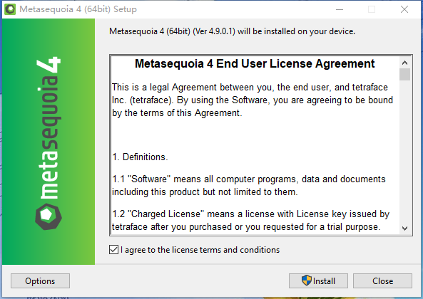 Metasequoia4.9.0.1