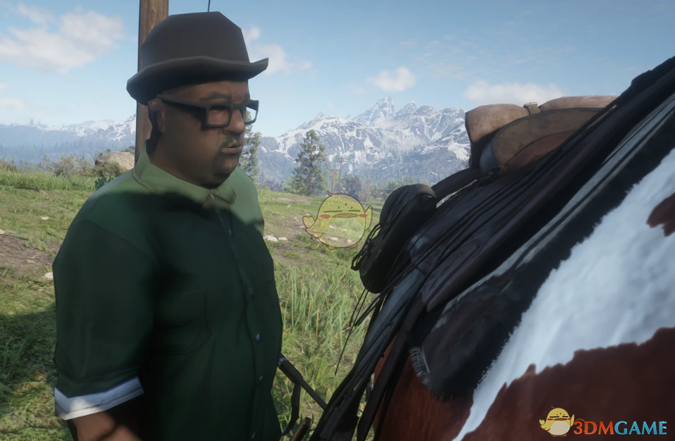 《荒野大镖客2》GTA大烟亚瑟MOD