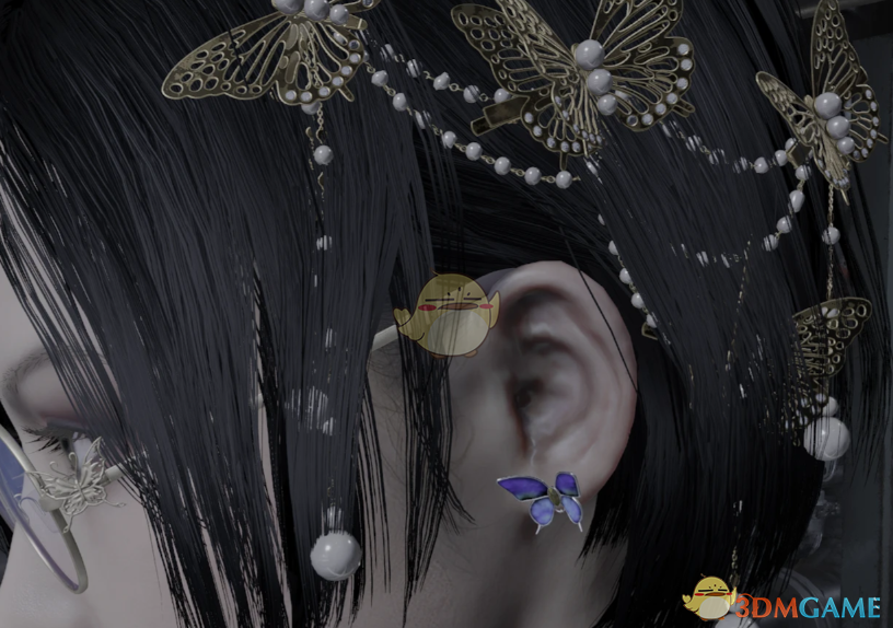 《生化危机4：重制版》艾达的蝴蝶配饰MOD