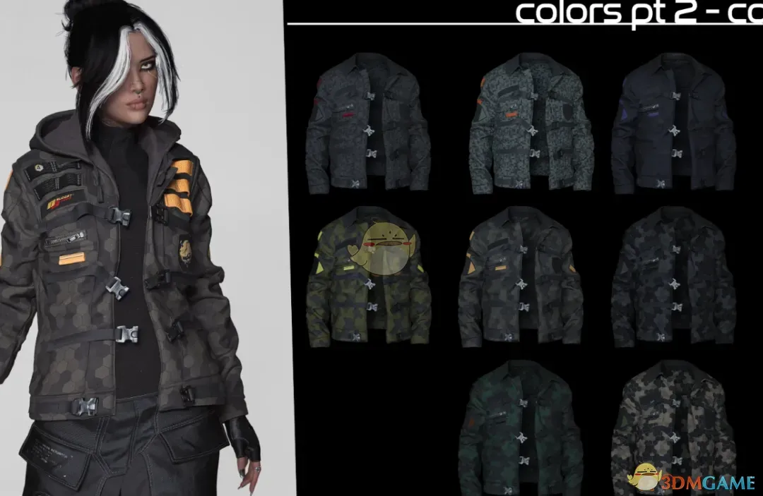 《赛博朋克2077》圣地亚哥夹克MOD