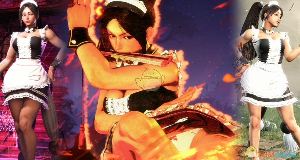 《街头霸王6》火舞的性感女仆装MOD