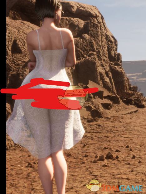 《剑星》伊芙的轻纱透明长裙MOD