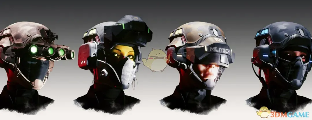 《赛博朋克2077》军用战术头盔MOD