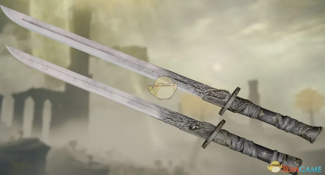 《艾尔登法环》明末渊虚之羽红岚双刀MOD