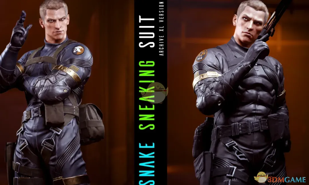 《赛博朋克2077》合金装备3蛇潜行服MOD