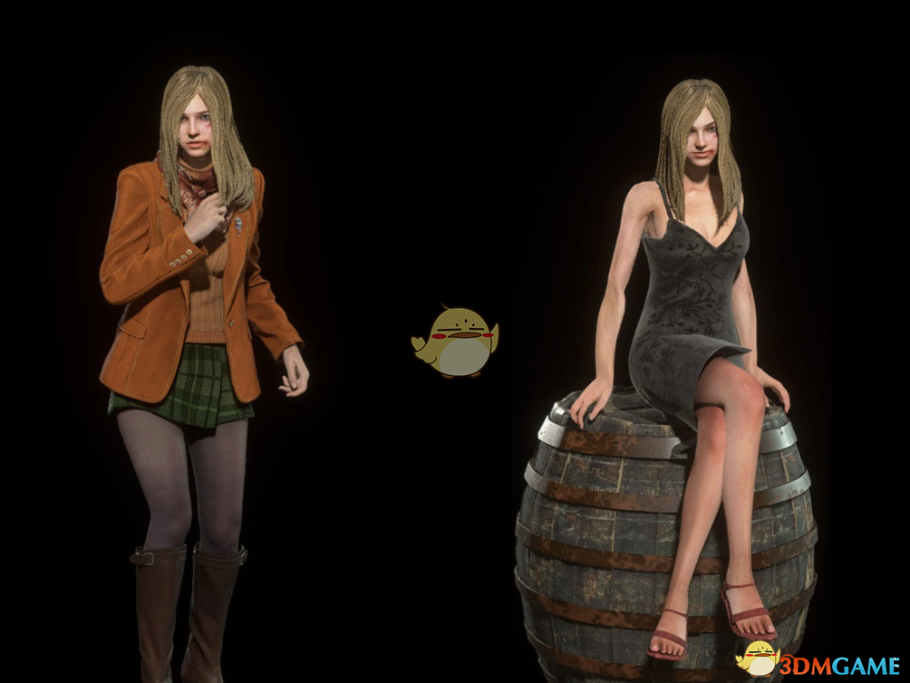 《生化危机4：重制版》生化危机5艾莉森替换阿什莉MOD