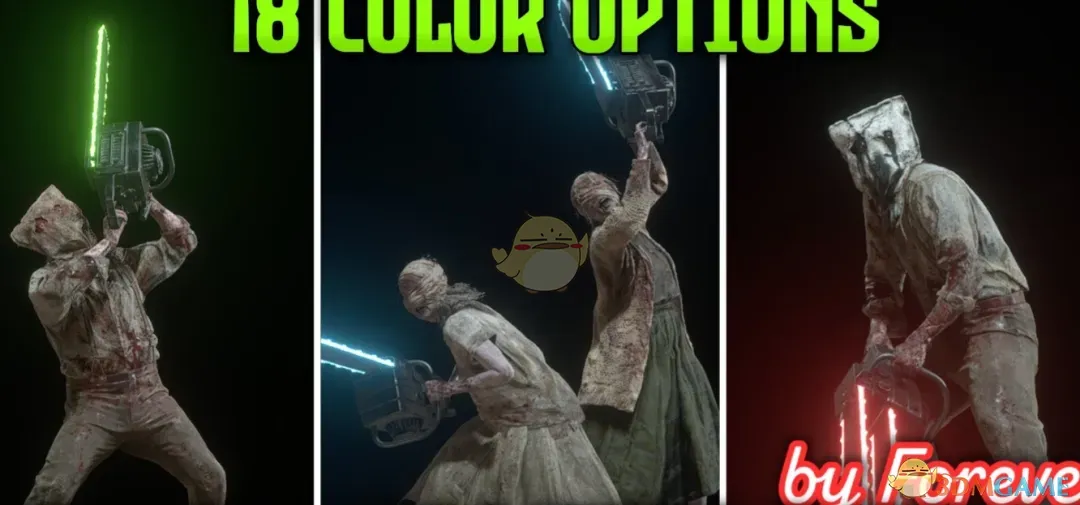 《生化危机4：重制版》敌人的激光电锯MOD