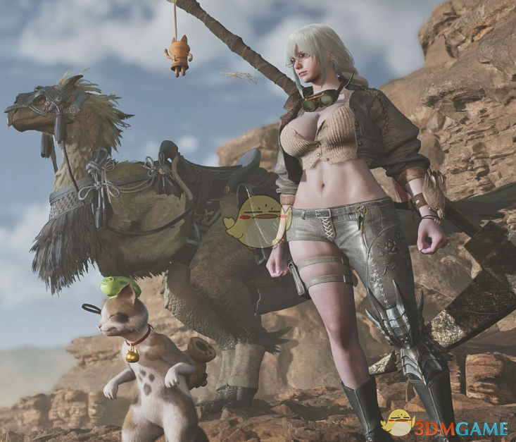 《怪物猎人：荒野》性感的启动鹰之心套装MOD